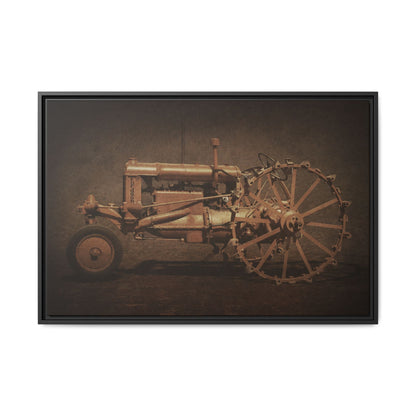 Vintage Ford Fordson Steel Wheel | Wall Art on Framed Canvas