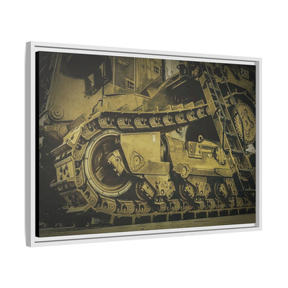Big D11 Dozer Detail | Photo Art on Framed Canvas