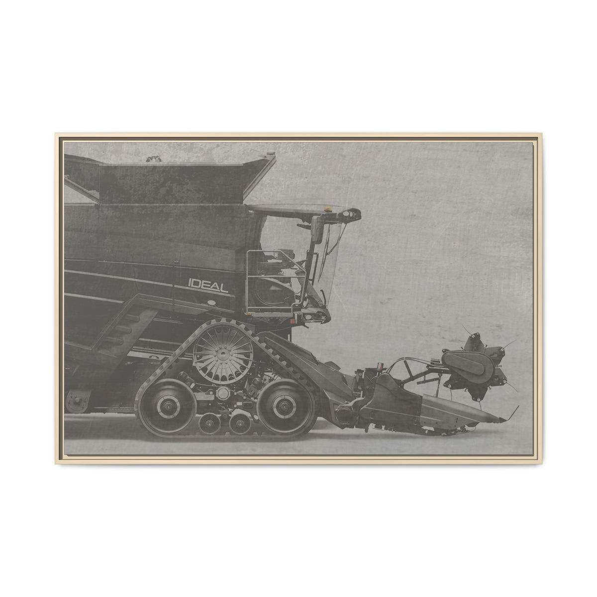 Fendt Ideal Side View | Framed Photo Wall Art on Canvas