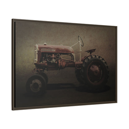 Vintage Farmall Cub Tractor | Framed Wall Art on Stretched Canvas