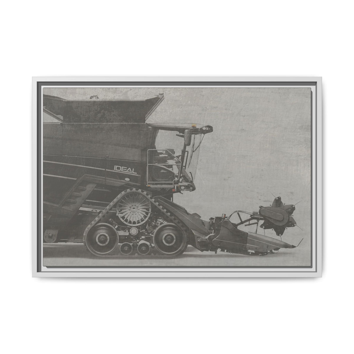 Fendt Ideal Side View | Framed Photo Wall Art on Canvas