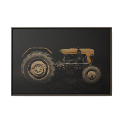 Vintage Usra Tractor Photo Wall Art on Canvas