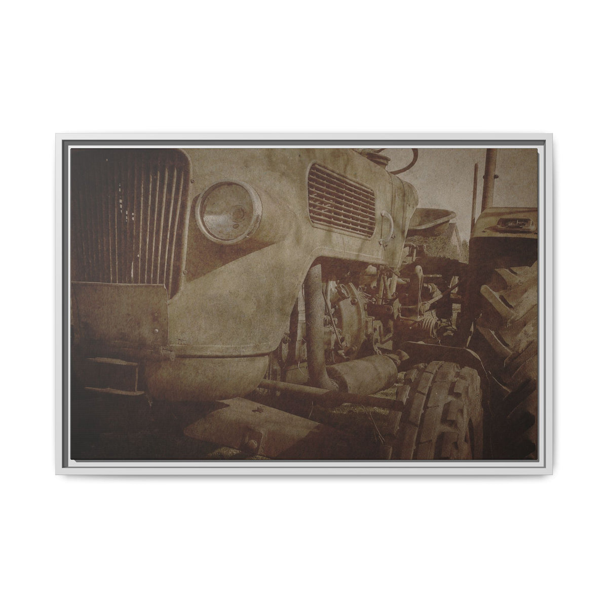 Legacy Fenct Patina | Framed Photo Wall Art on Canvas