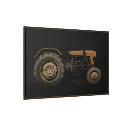 Vintage Usra Tractor Photo Wall Art on Canvas
