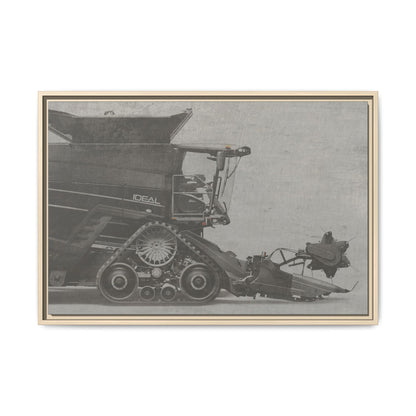 Fendt Ideal Side View | Framed Photo Wall Art on Canvas