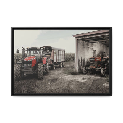 Massey Ferguson Legacy Photo Wall Art on Framed Canvas