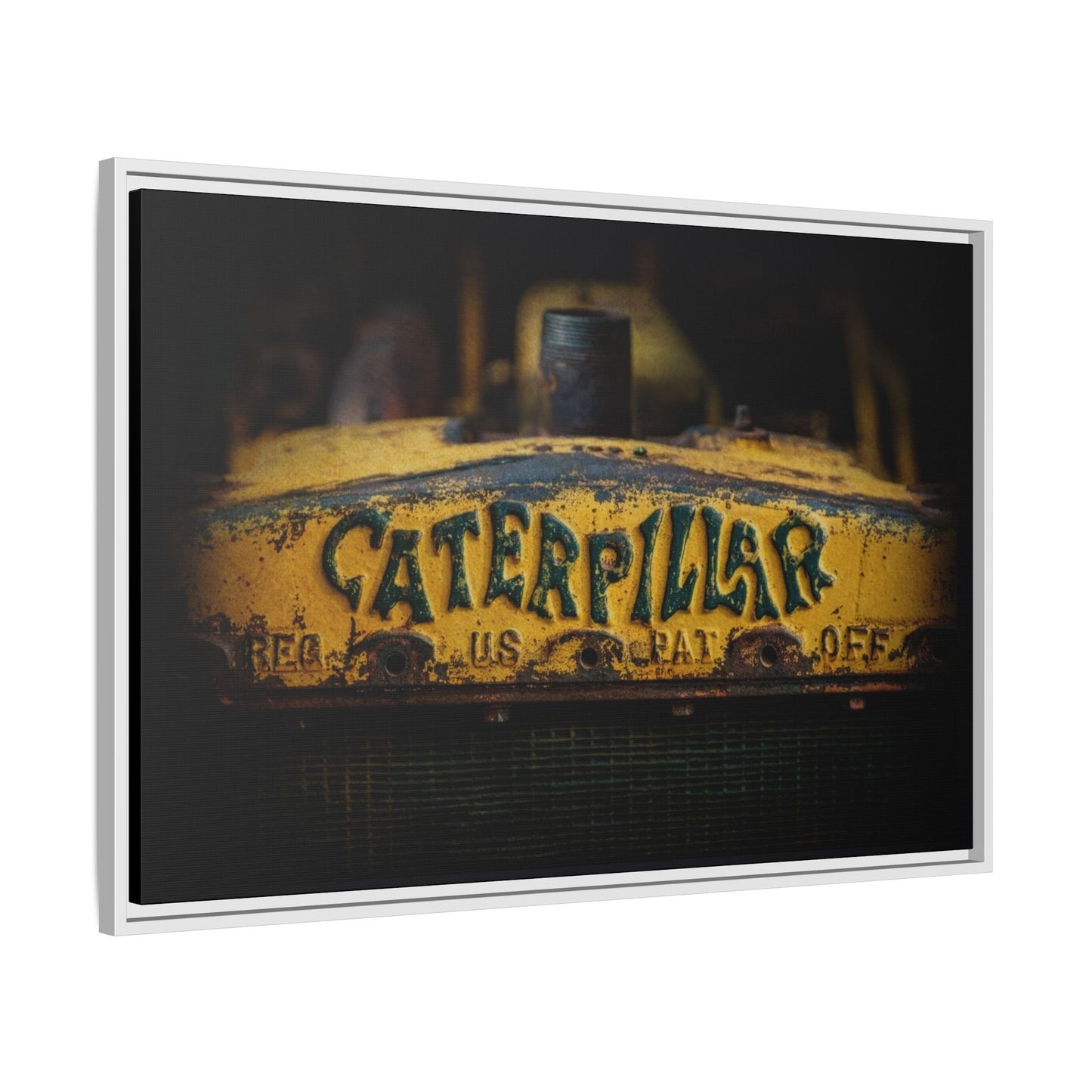 Vintage  Crawler Grill | Framed Wall Art on Stretched Canvas