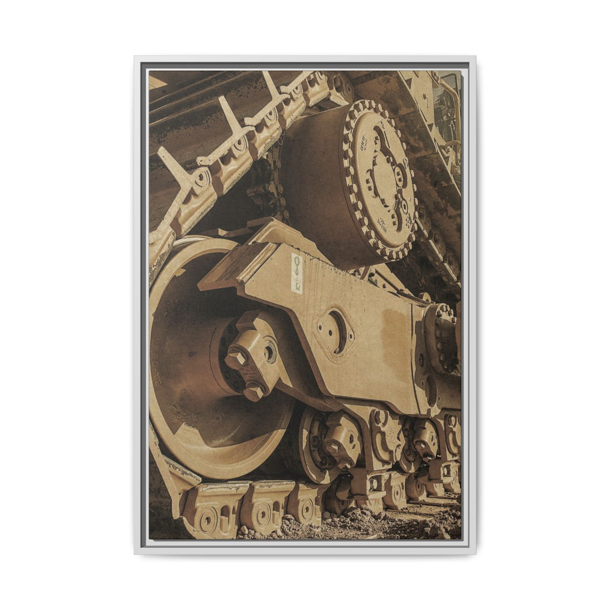 Epic D8 Dozer Track | FRAMED | Center Panel