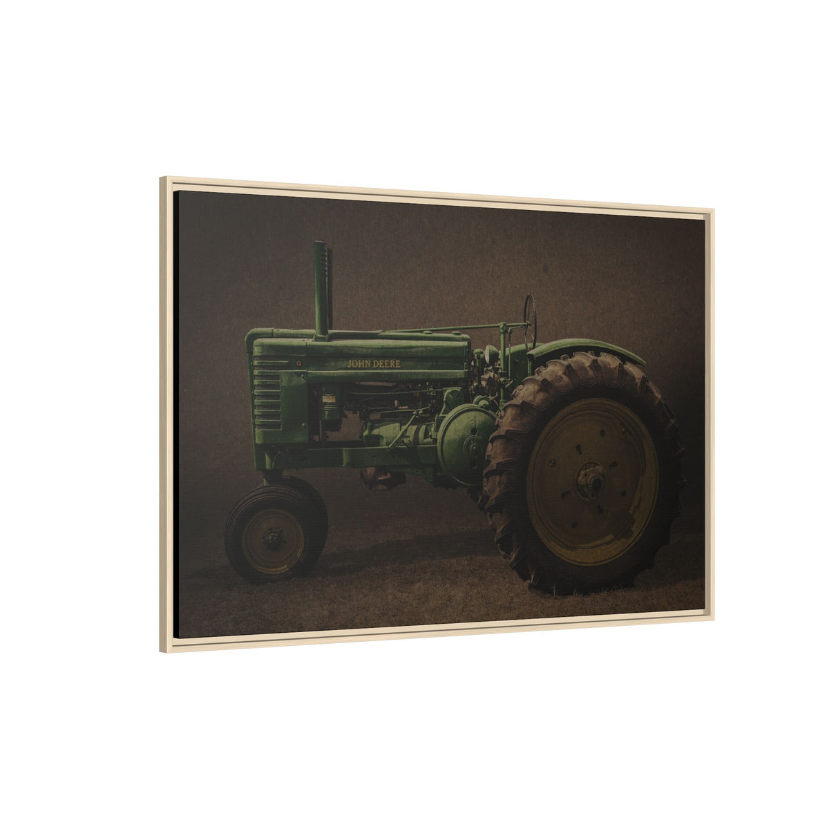 Vintage John Deere Model G | Framed Wall Art on Stretched Canvas