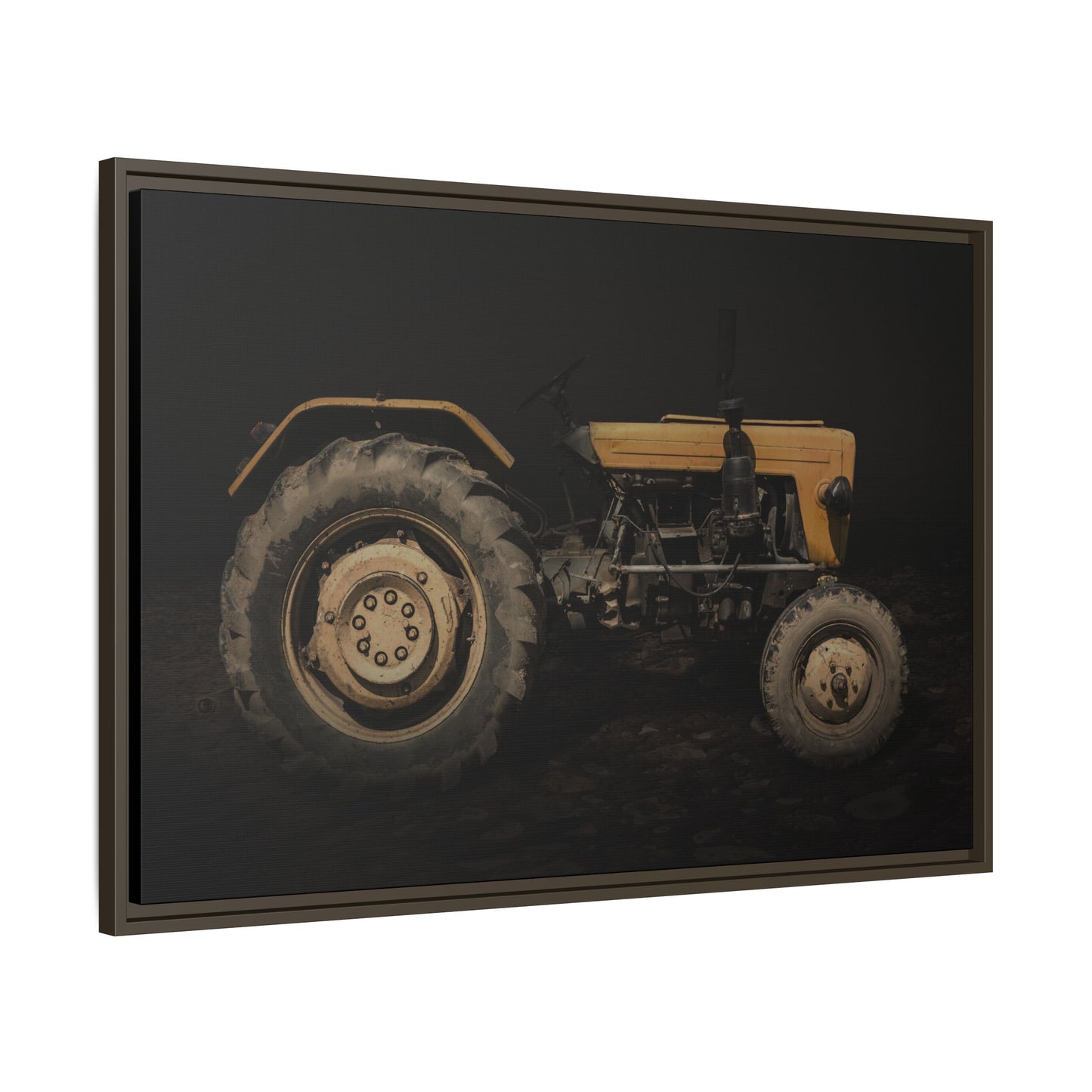 Vintage Usra Tractor Photo Wall Art on Canvas