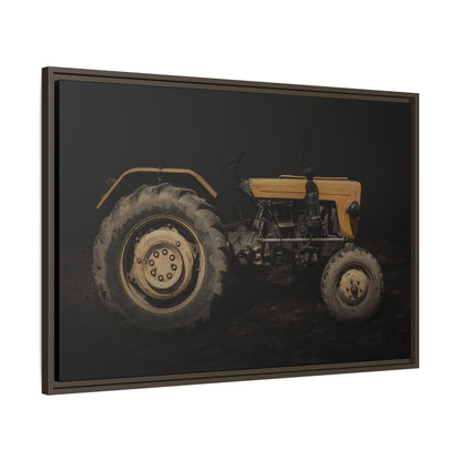 Vintage Usra Tractor Photo Wall Art on Canvas