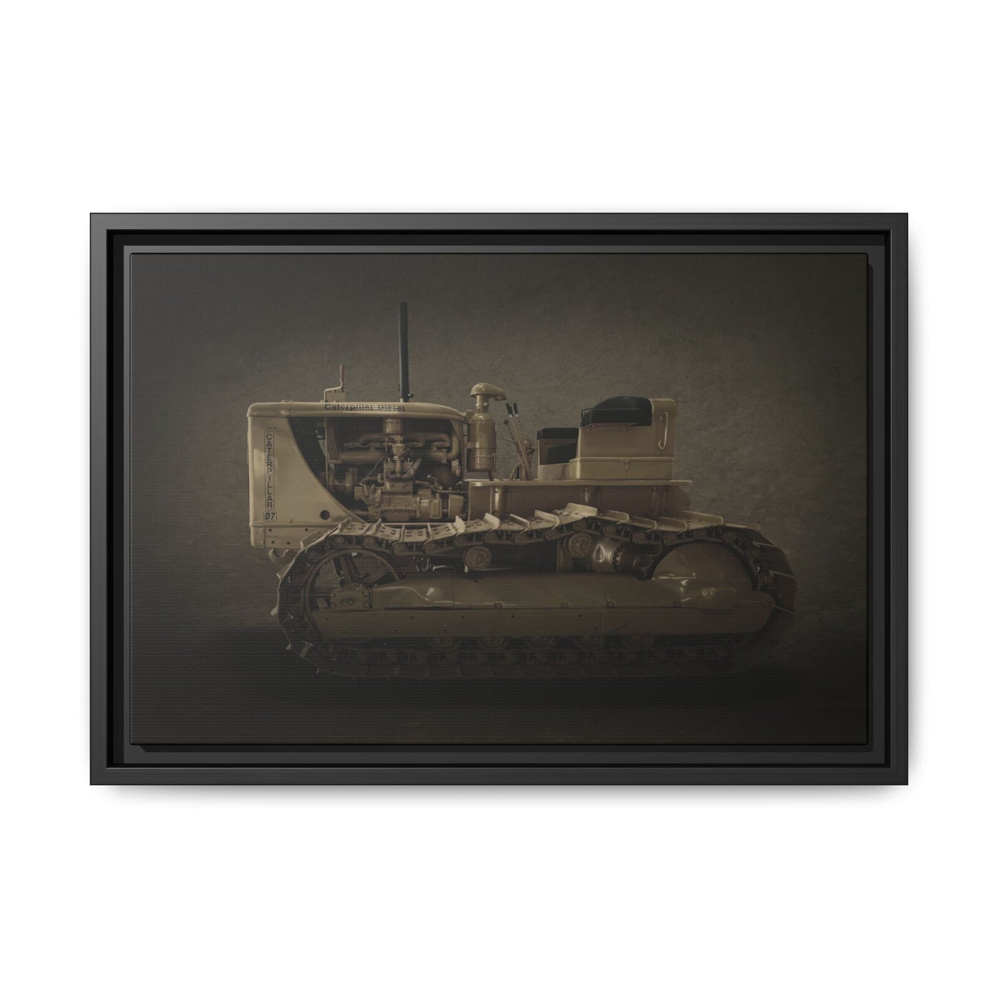 Classic D7 Crawler Photo Art on Framed Canvas