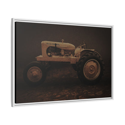 Vintage Allis Chalmers WC | Framed Wall Art on Stretched Canvas