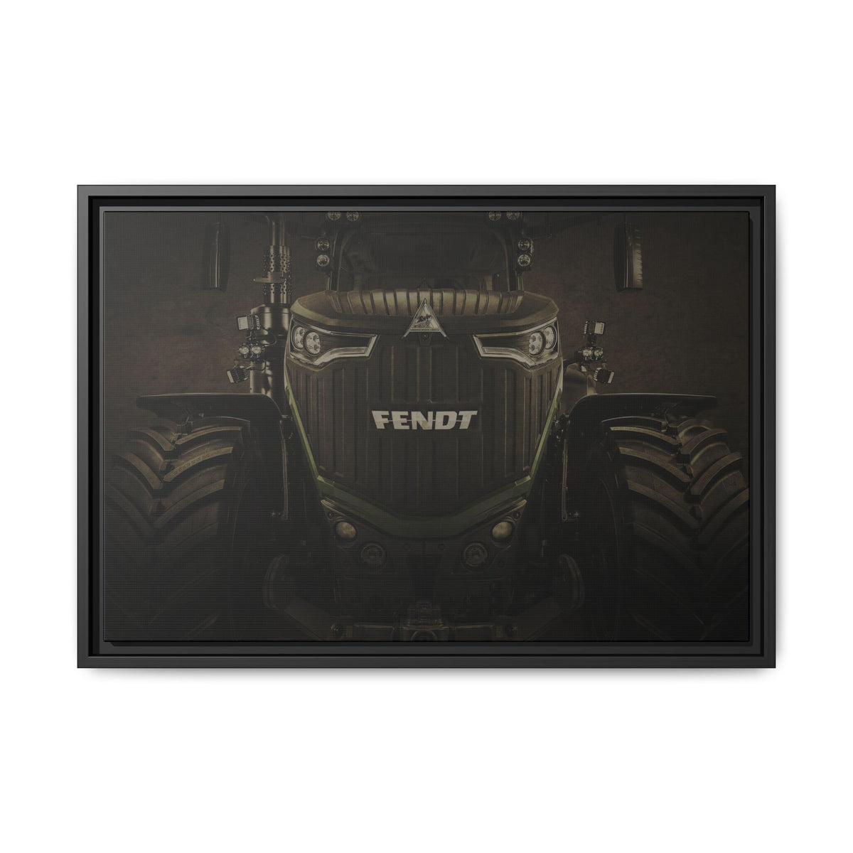 Fendt 1000 Coming At You | Framed Wall Art on Stretched Canvas