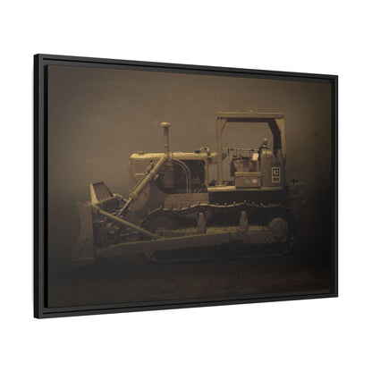 Classic D7 Dozer | Framed Wall Art on Stretched Canvas