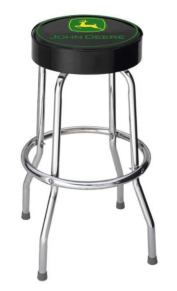 Branded Shop Stool - Chrome