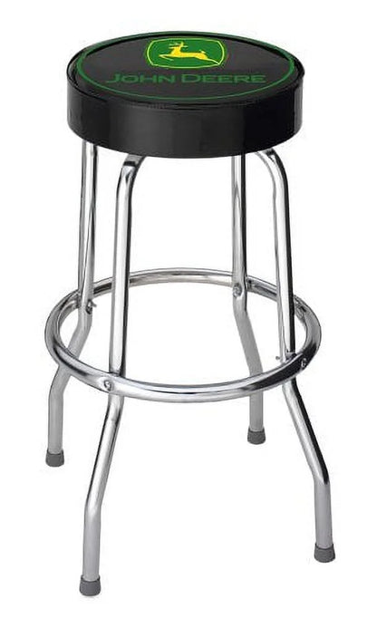 Branded Shop Stool - Chrome