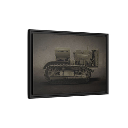 Vintage 60 'Diesel' Crawler | Framed Photo Wall Art on Canvas