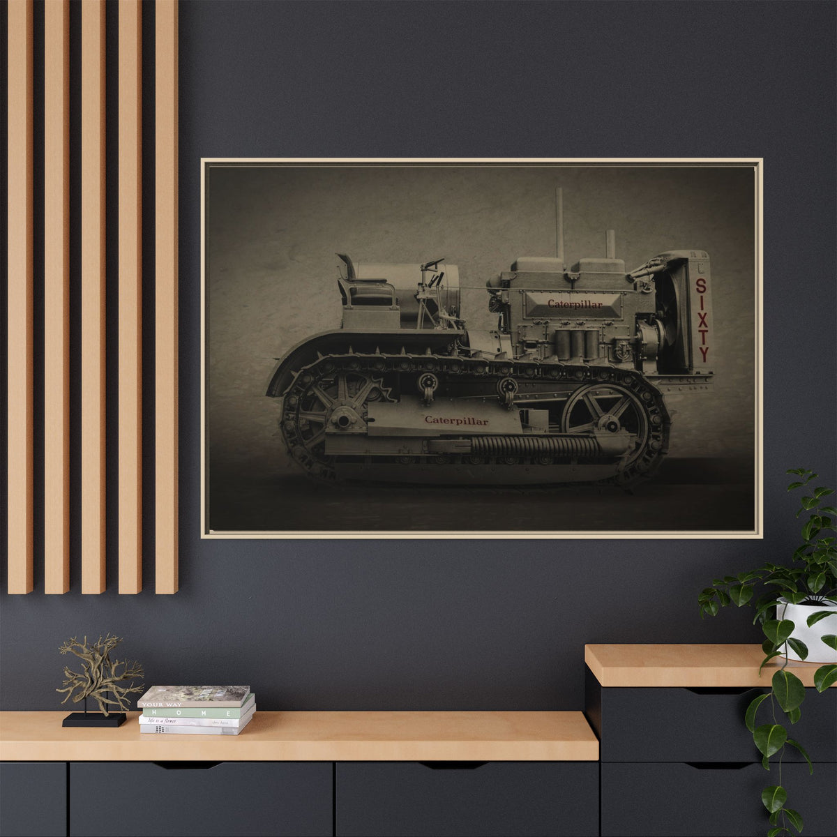 Legacy 60 'Sixty' Crawler | Graphic Wall Art on Framed Canvas