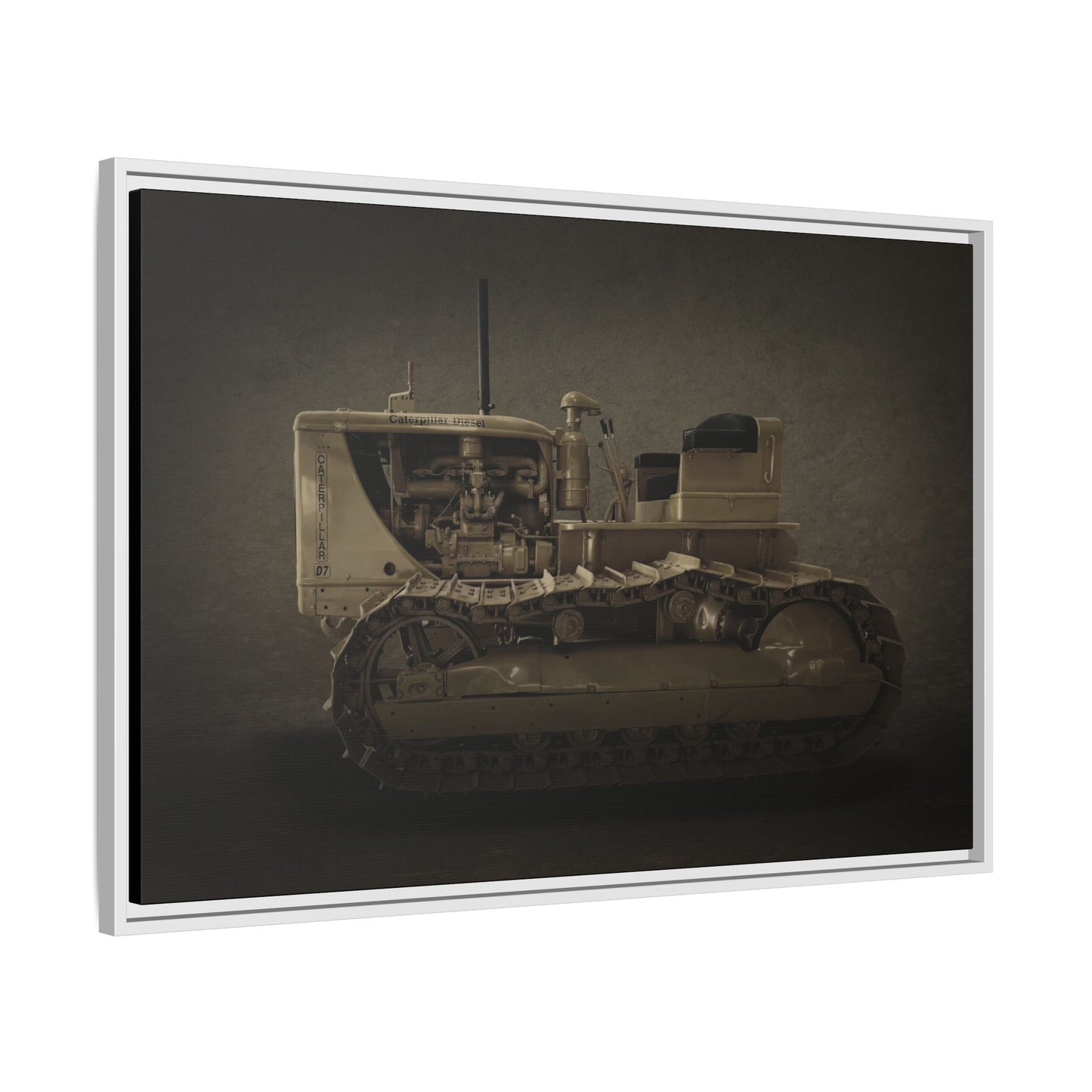 Classic D7 Crawler Photo Art on Framed Canvas