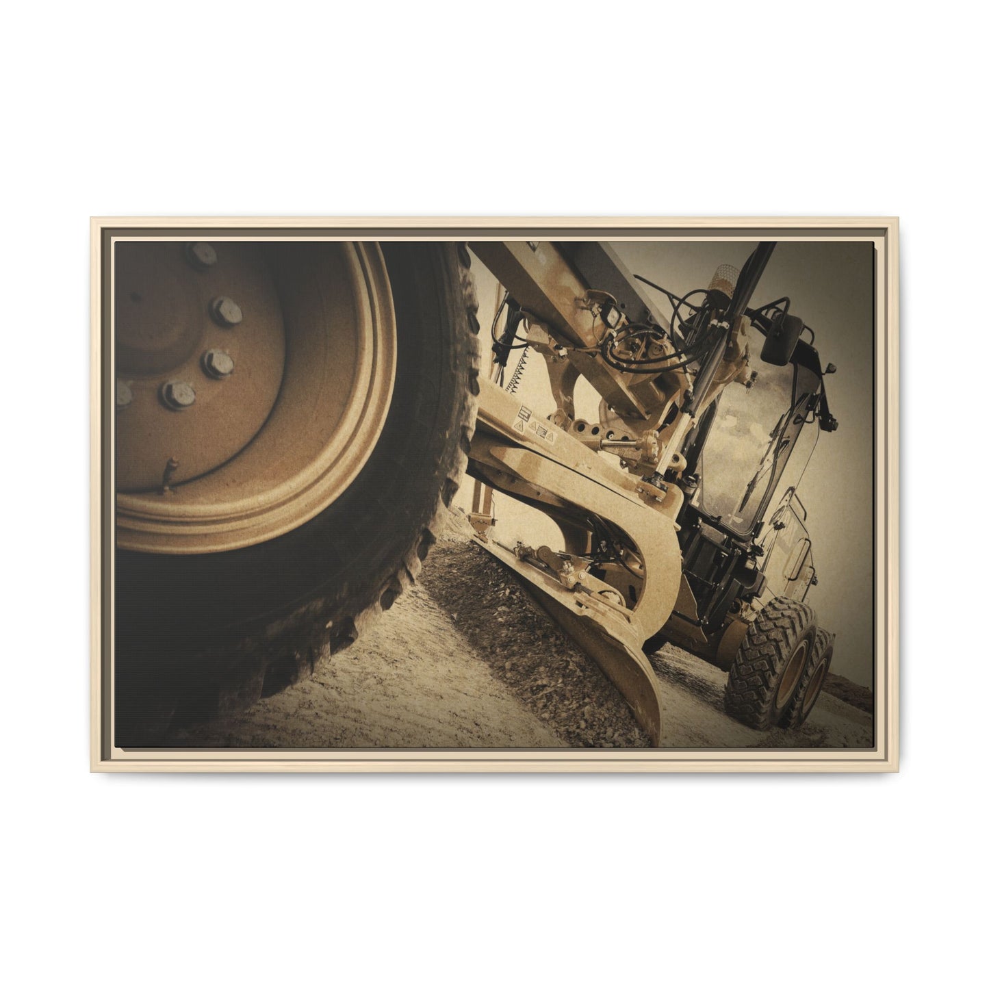 Get Motorgraded | Framed Wall Art on Canvas