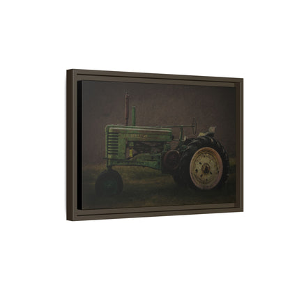 Vintage John Deere G | Framed Wall Art on Stretched Canvas