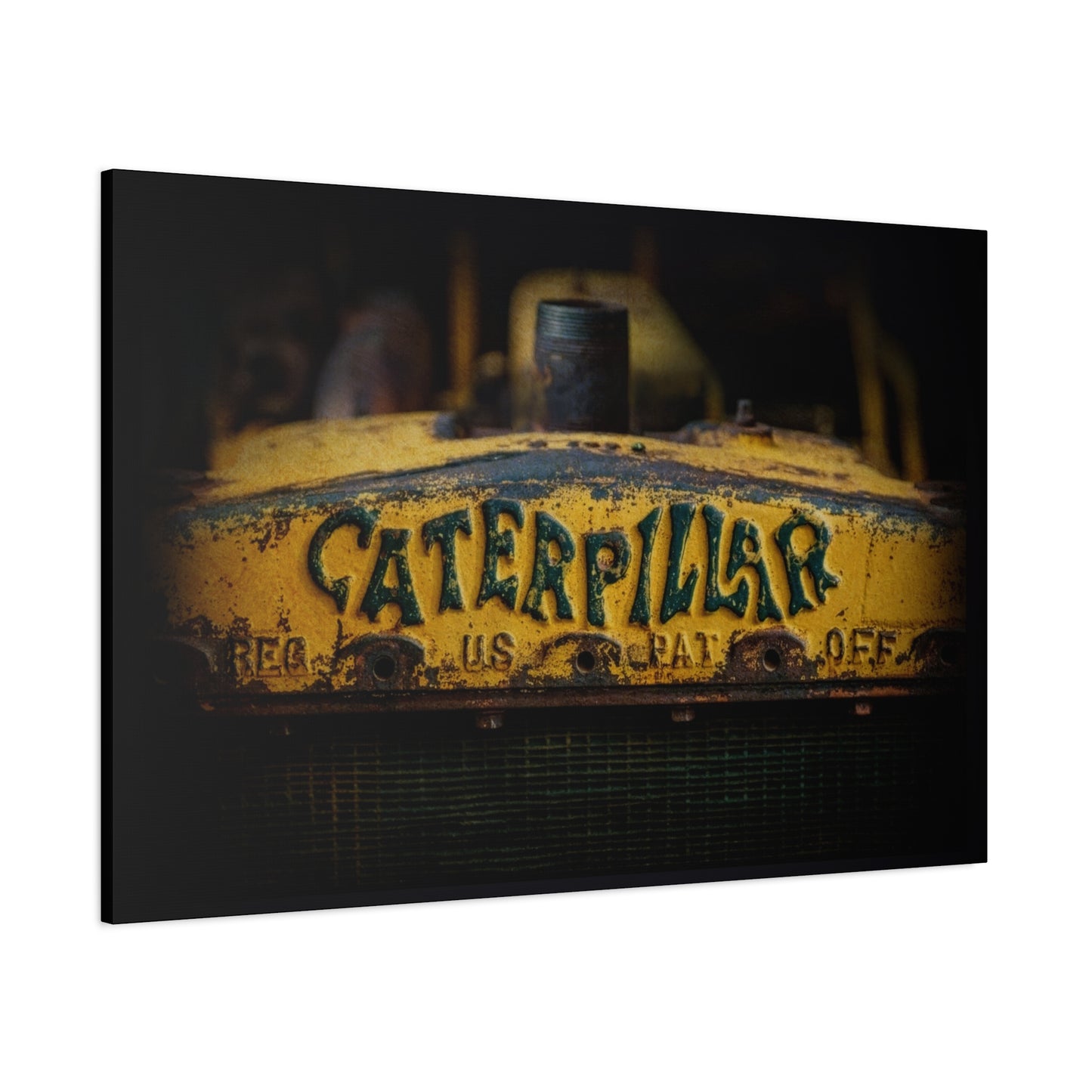 Classic D60 Crawler Grill | Unframed | Wall Art on Stretched Canvas