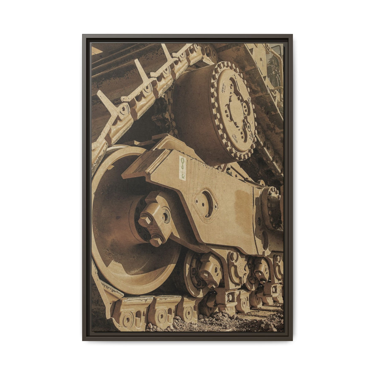 Epic D8 Dozer Track | FRAMED | Center Panel