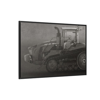 Fendt 110 Track Side View | Framed Photo Wall Art on Canvas