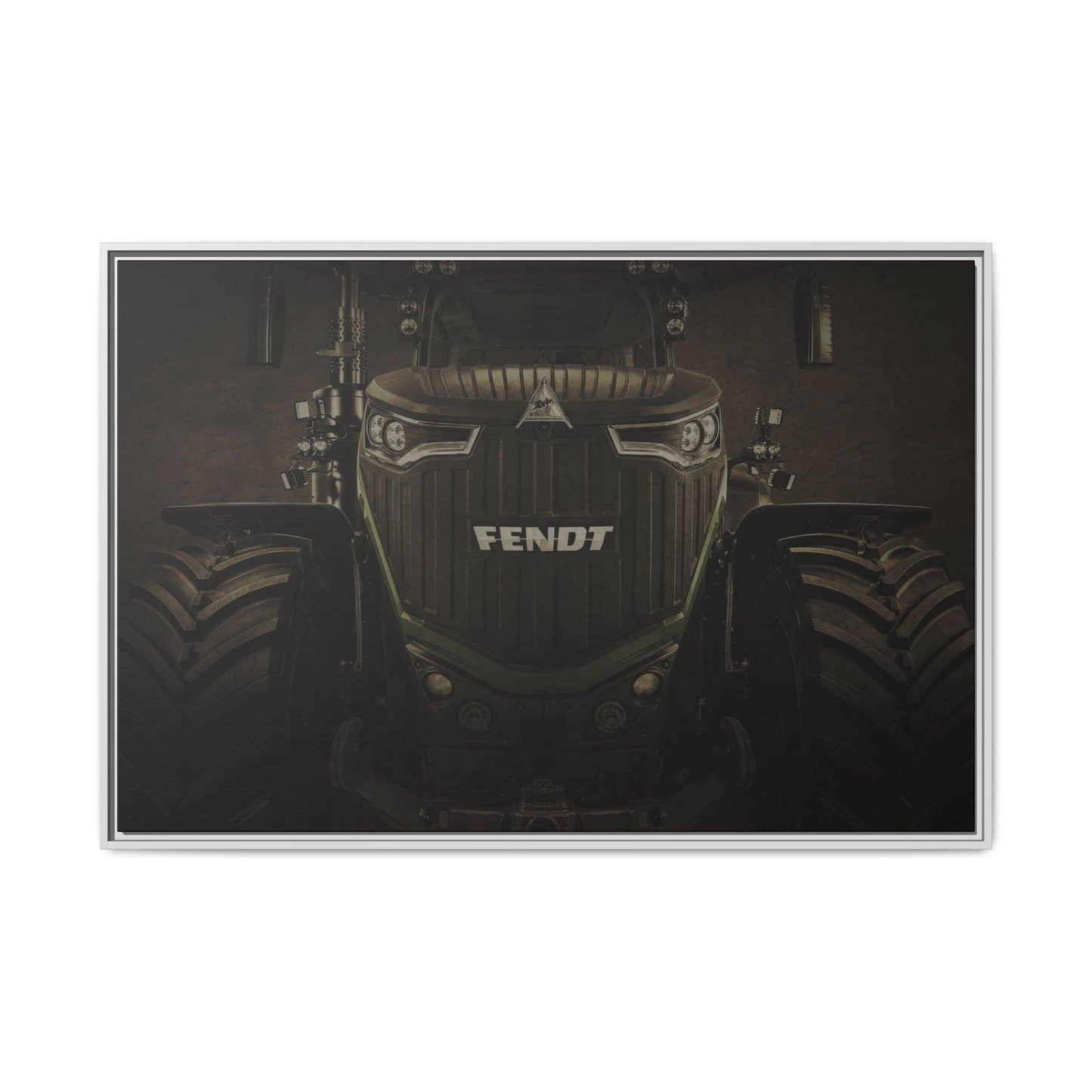 Fendt 1000 Coming At You | Framed Wall Art on Stretched Canvas