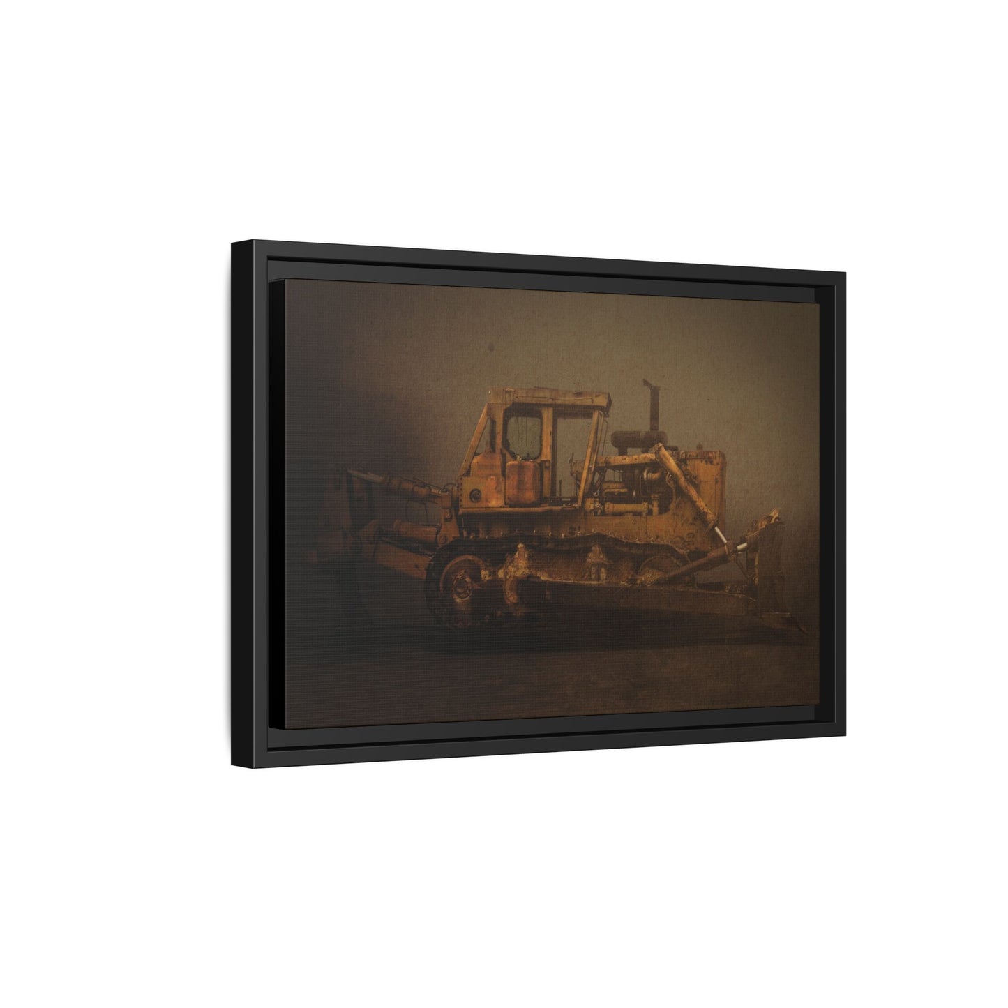 Classic D8 Dozer | Framed Wall Art on Stretched Canvas