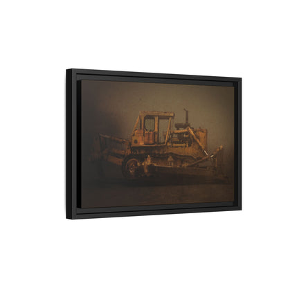Classic D8 Dozer | Framed Wall Art on Stretched Canvas