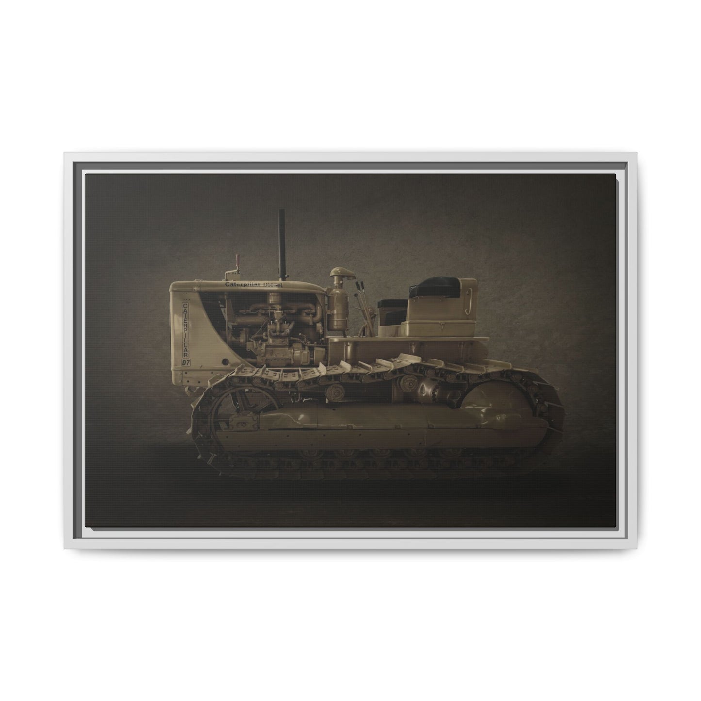 Classic D7 Crawler Photo Art on Framed Canvas
