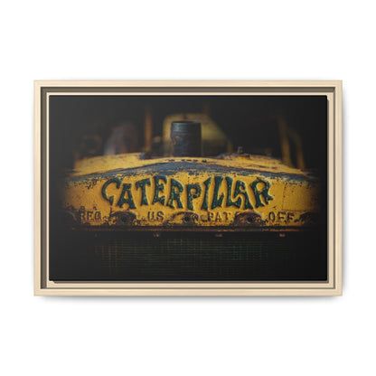 Vintage  Crawler Grill | Framed Wall Art on Stretched Canvas