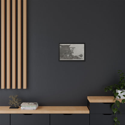 Fendt Ideal Side View | Framed Photo Wall Art on Canvas
