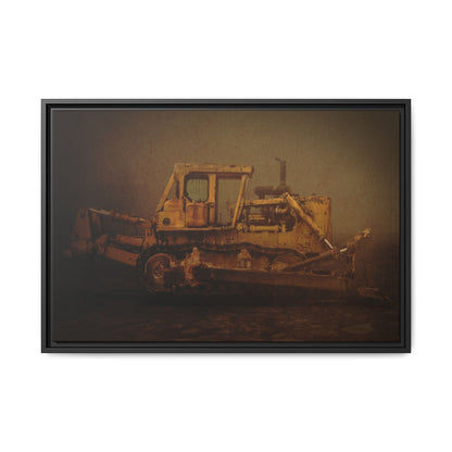 Classic D8 Dozer | Framed Wall Art on Stretched Canvas