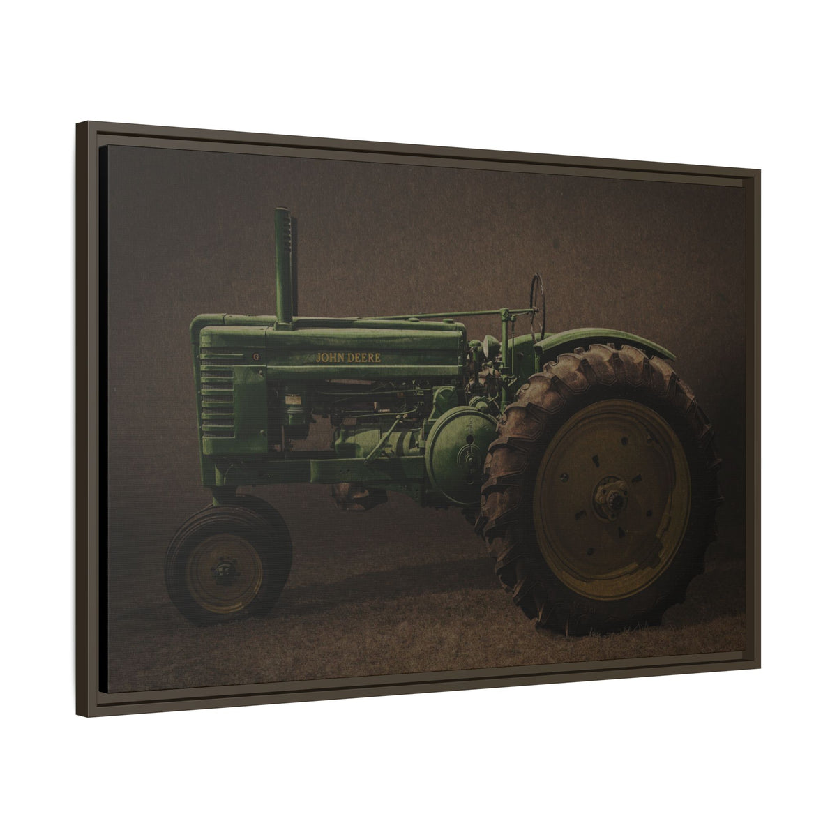 Vintage John Deere Model G | Framed Wall Art on Stretched Canvas
