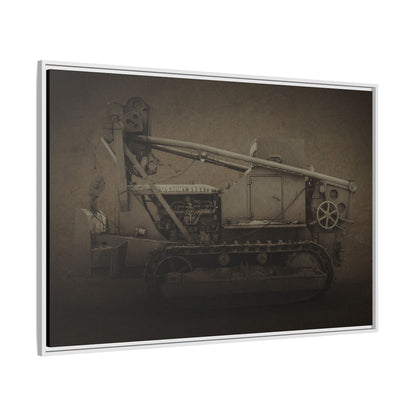 Vintage Military  D7 Diesel Ten | Photo Wall Art on Canvas
