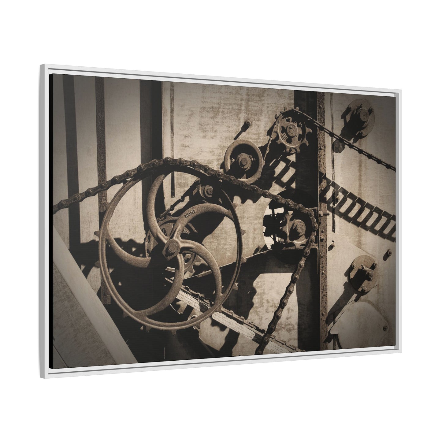 Holt Harvester Detail | Photo Wall Art on Canvas