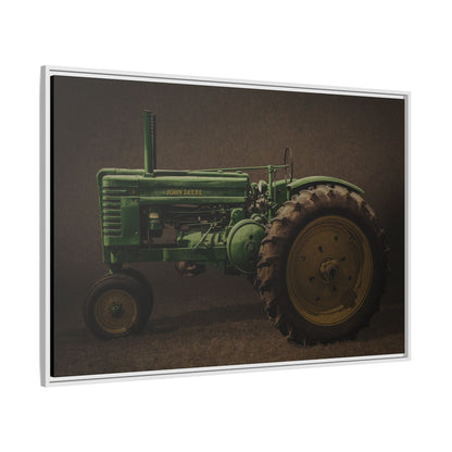 Vintage John Deere Model G | Framed Wall Art on Stretched Canvas
