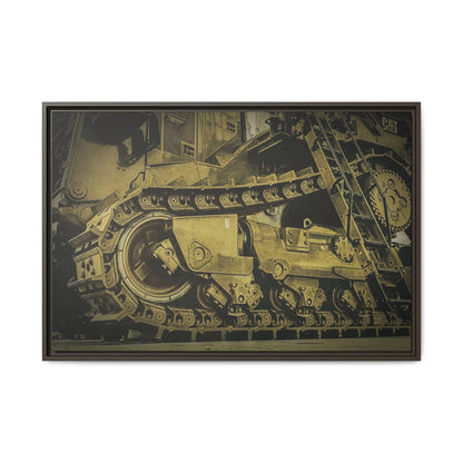 Big D11 Dozer Detail | Photo Art on Framed Canvas