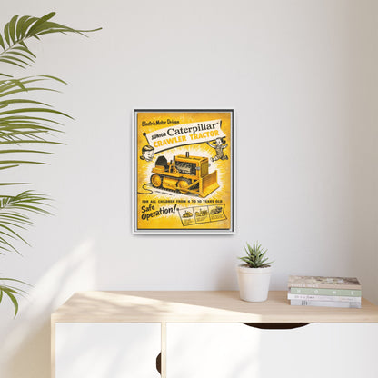 Junior Crawler Vintage Advertisement Art | Framed Wall Art on Canvas