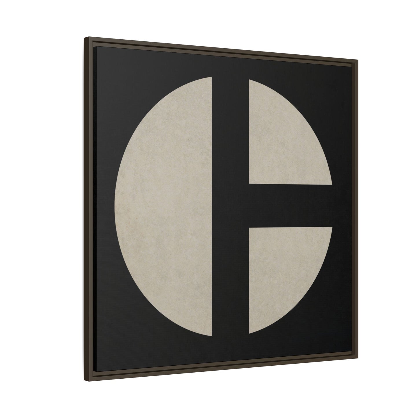 C Moon - CLEAN  | Framed Wall Art on Stretched Canvas
