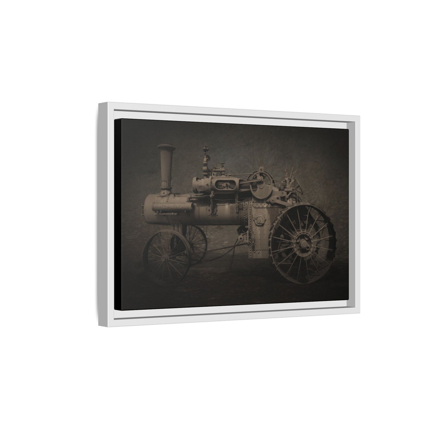 Vintage CASE 65 HP Tractor Photo Wall Art on Canvas