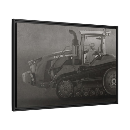Fendt 110 Track Side View | Framed Photo Wall Art on Canvas