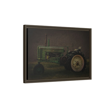 Vintage John Deere G | Framed Wall Art on Stretched Canvas