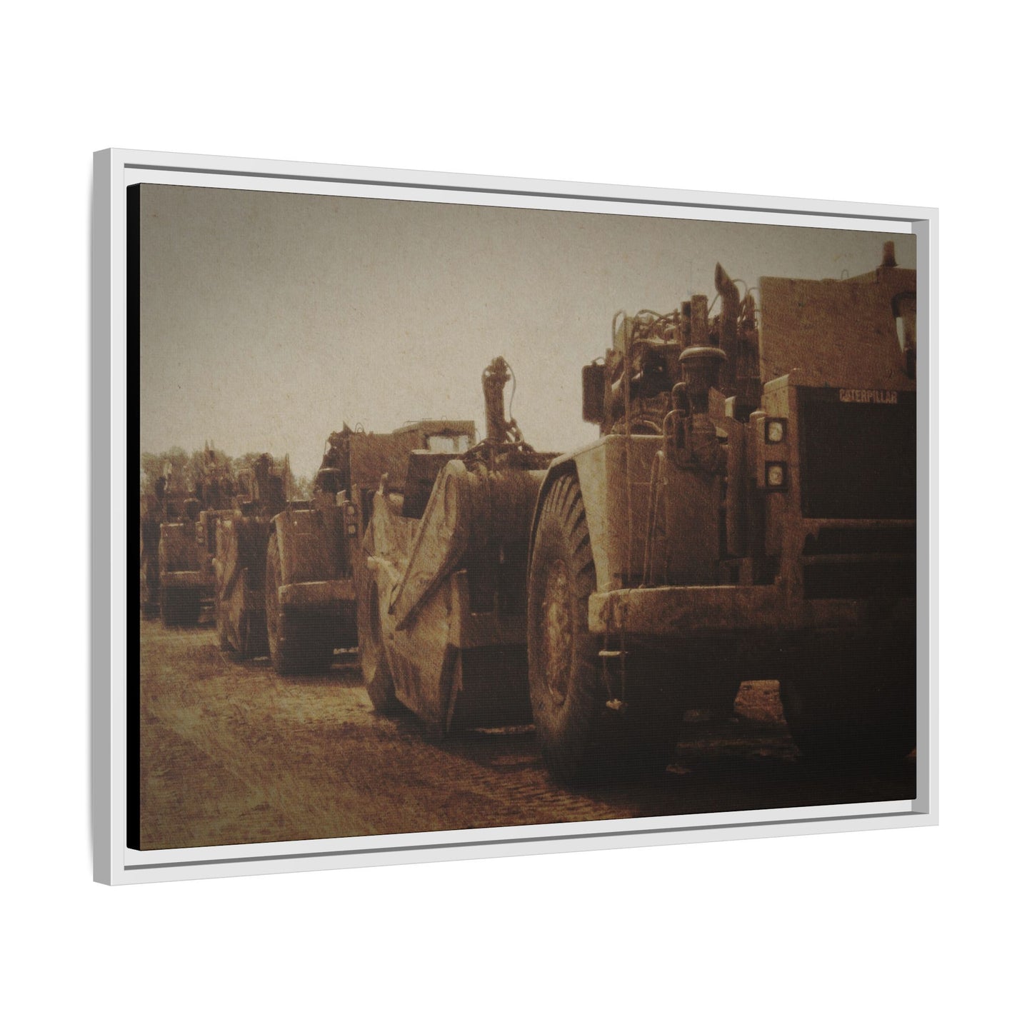 Classic Scraper Lineup | Framed Wall Art on Stretched Canvas