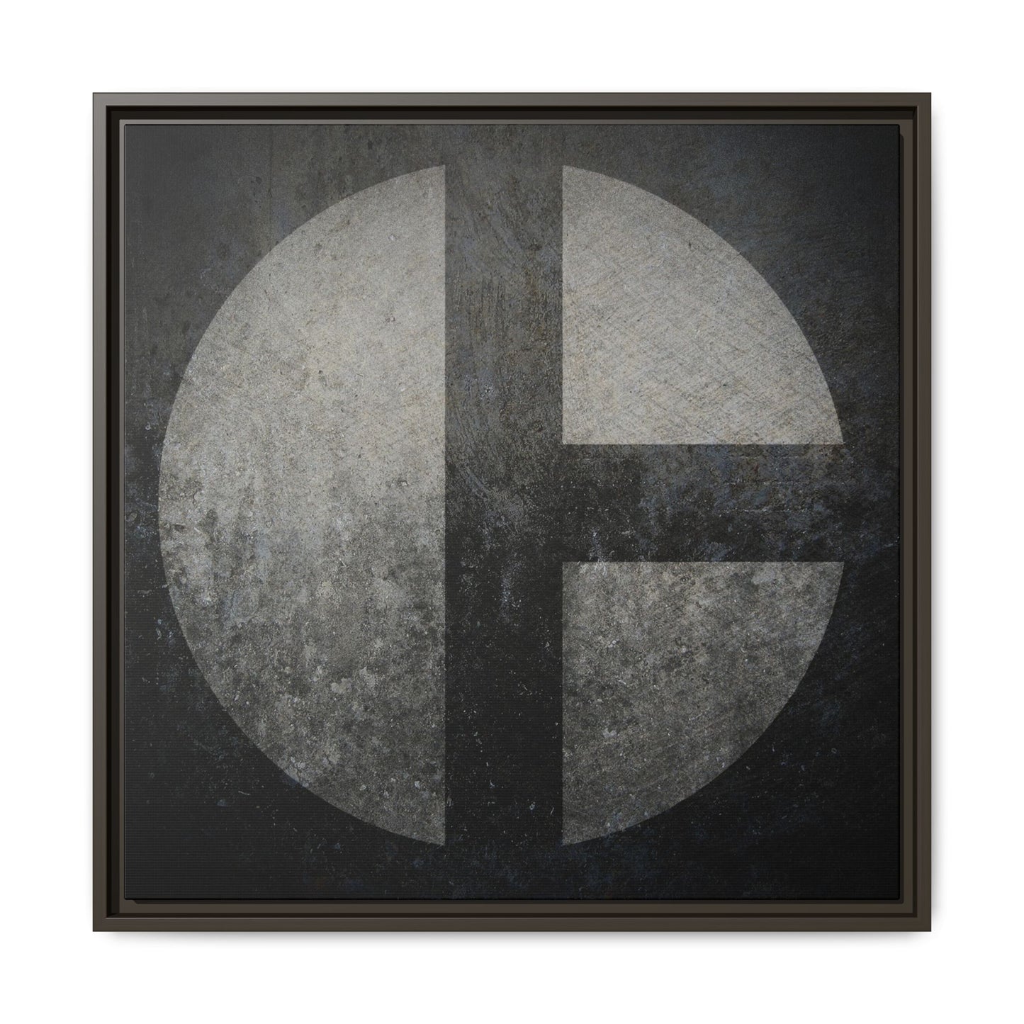 C Moon  | Framed Wall Art on Stretched Canvas