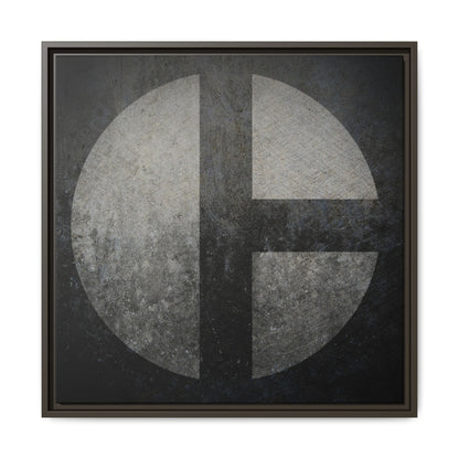 C Moon  | Framed Wall Art on Stretched Canvas