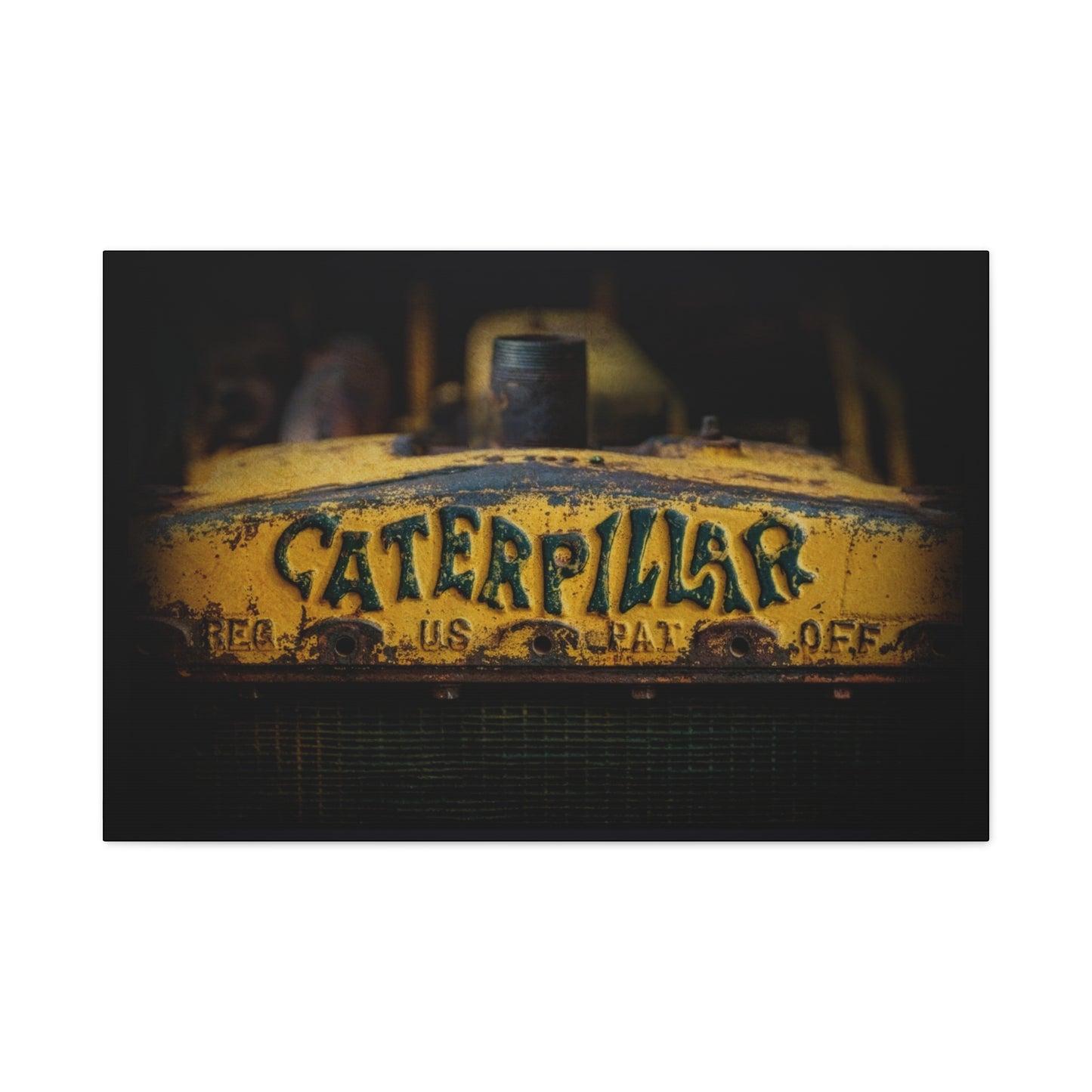 Classic D60 Crawler Grill | Unframed | Wall Art on Stretched Canvas